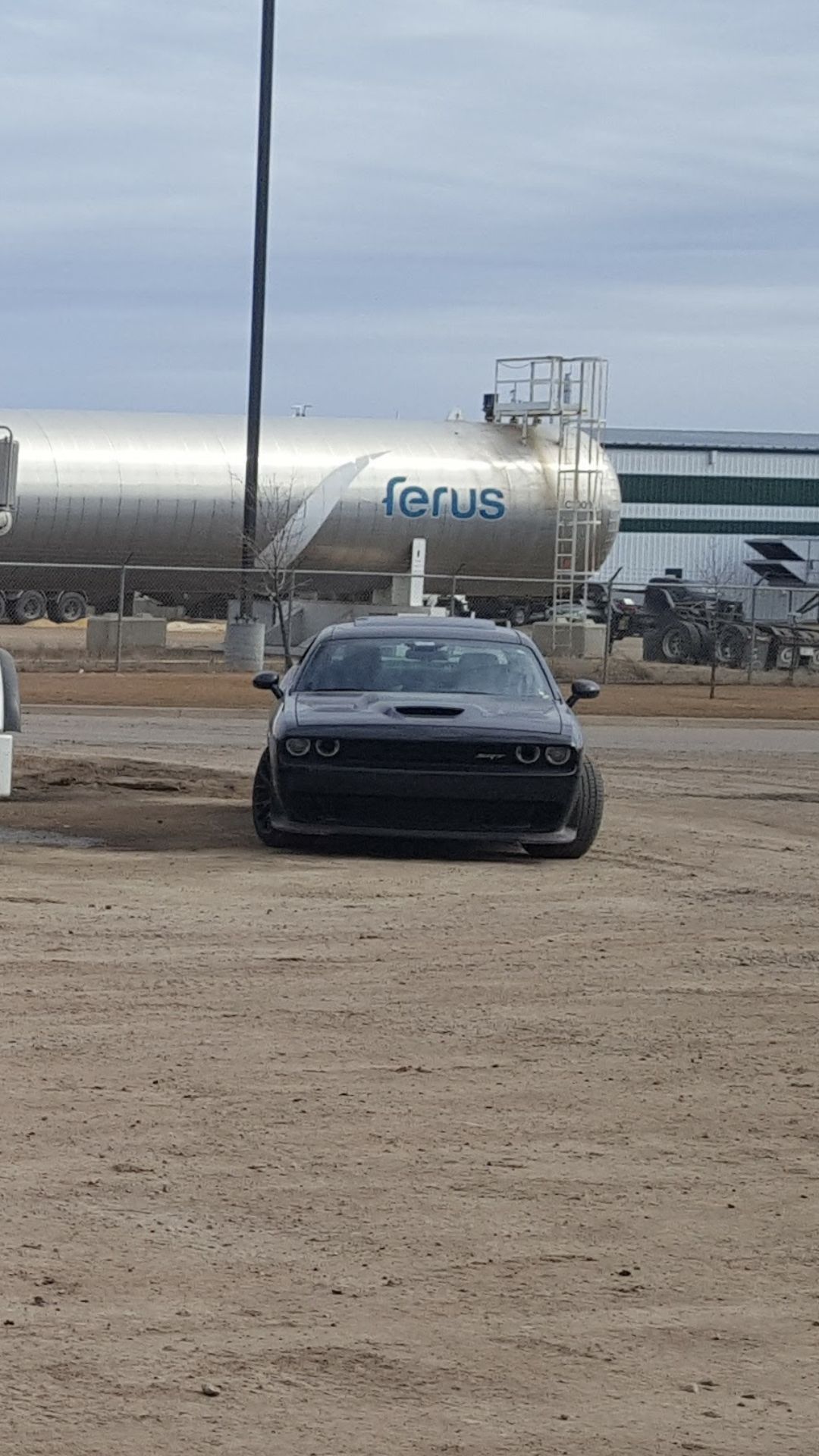 Sports Car Getting Worked On